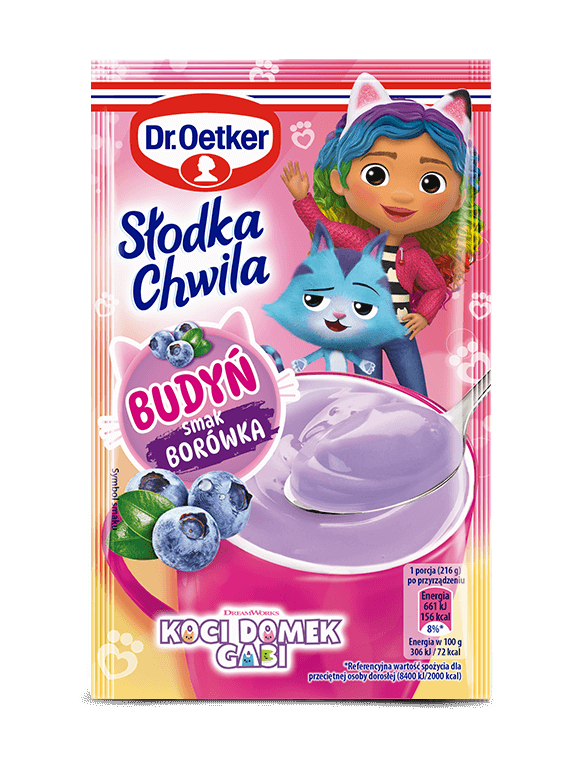 Koci Domek Gabi Budyń smak borówka