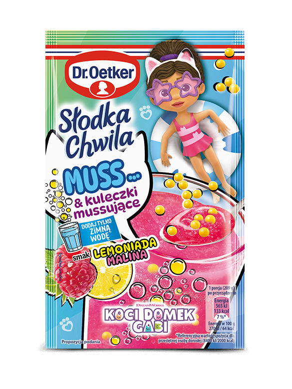Koci Domek Gabi smak lemoniada-malina & mussujące kuleczki